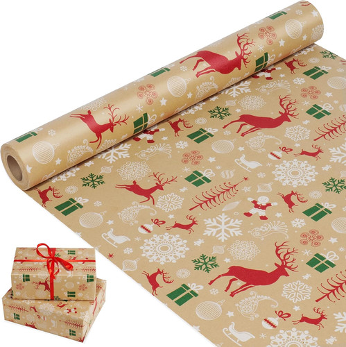 44cm 15m christmas paper - christmas,