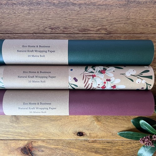 Kraft christmas wrapping paper - kraft,