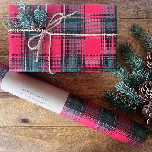 Christmas kraft wrapping - christmas,