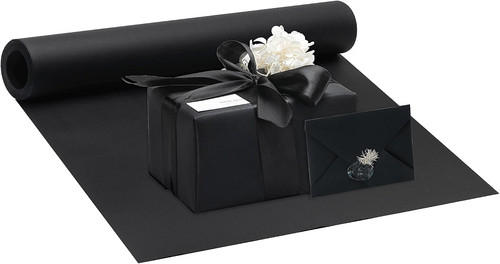 Black wrapping paper 80gsm - wrapping,