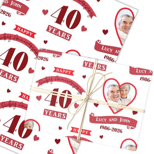Personalised wrapping paper - wrapping,