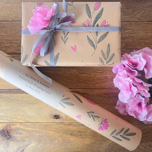 Birthday wrapping paper pink - birthday,