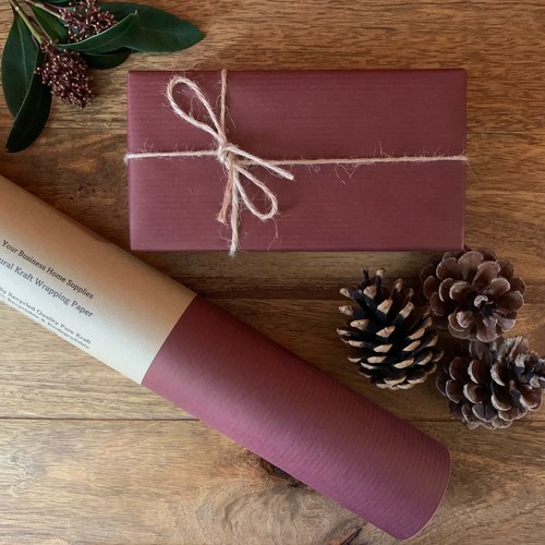 Christmas wrapping paper - christmas, kraft