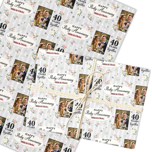 Personalised wrapping paper - personalised,
