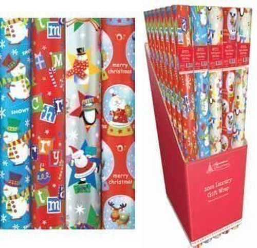 10m christmas wrapping - 4, x
