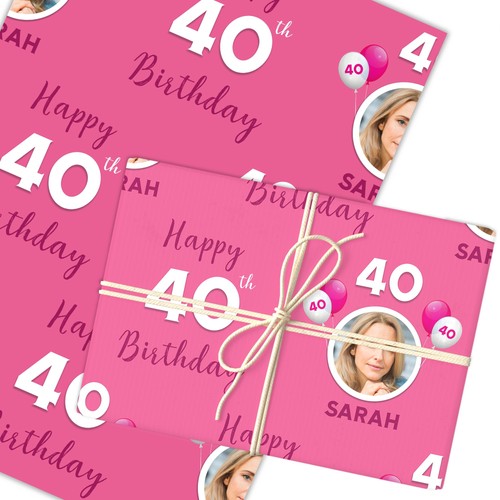 Personalised wrapping paper - personalised,