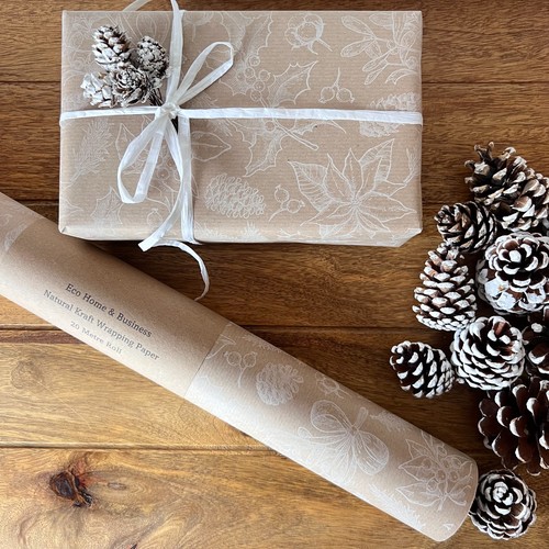 Christmas wrapping paper white - wrapping,