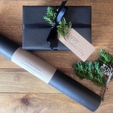 Wrapping Paper KRAFT Black Eco