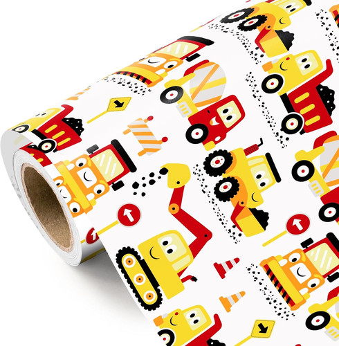 Construction wrapping paper - wrapping,