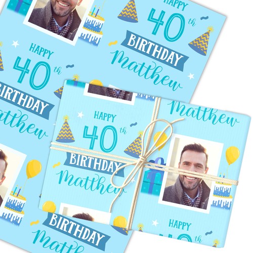Personalised wrapping paper - wrapping,